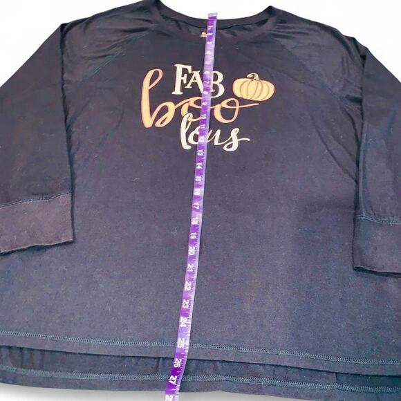 Black Fab Boo Lous Fall long sleeve shirt - Picture 3 of 7